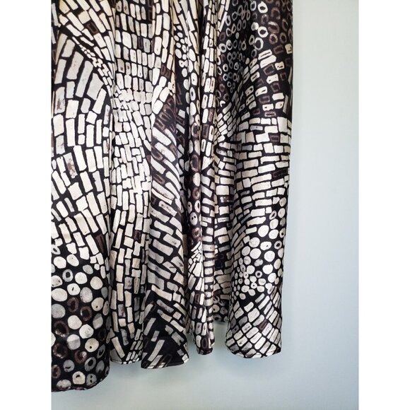 White House Black Market Womens Sz 2 Cocktail Dress Sleeveless V Neck Gray Mini - Picture 3 of 5